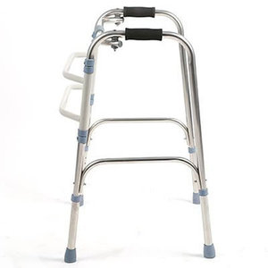 Andador de Acero Inoxidable Hengwan Camp con Asiento para Personas Mayores, Diseño Plegable y Ligero - Product Image 2