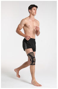 Protector de compresión de órtesis de rodilla de fibra de carbono flexible para ancianos La <span class=keywords><strong>osteoartritis</strong></span> ofrece alivio del dolor y seguridad - Product Image 3