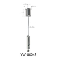 Kits de suspension de fil en acier inoxydable, casque de haute qualité, résistant à la chaleur, avec poignée de câble réglable