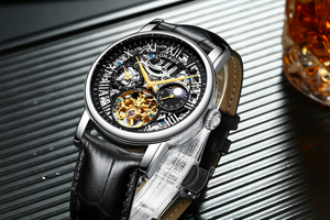 <span class=keywords><strong>Montre</strong></span> mécanique automatique squelette pour <span class=keywords><strong>homme</strong></span>, en acier inoxydable, saphir, haute qualité, décontractée, étanche, pour affaires - Product Image 6