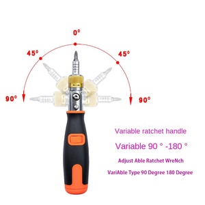 10 Trong 1 Với Có Thể Điều Chỉnh Góc Hidden Bit Đa-Góc Ratchet Tuốc Nơ Vít Cho Tạp Chí Di Động Đa Chức Năng Công Cụ Sửa Chữa - Product Image 4