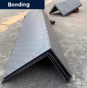 Fabrika doğrudan tedarik sıcak haddelenmiş damalı çelik levha Q235B ASTM A36/A283 3mm-12mm damalı plaka inşaat için - Product Image 3