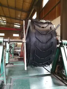 High Stretch Performance Rubber Pattern Conveyor Belt
