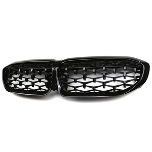 <span class=keywords><strong>Calandre</strong></span> avant de course en <span class=keywords><strong>diamant</strong></span> noir ABS pour <span class=keywords><strong>BMW</strong></span> Série 3 G20 2020+ - Product Image 2