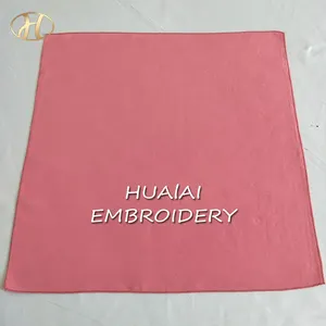 Wholesale Red Satin Polyester Cloth Cocktail Dinner Table Napkins for Wedding Events Linen 100% Polyester Plain Dyed 60*60cm HL