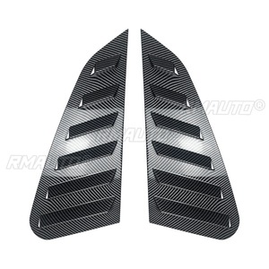 ชุดแต่งขอบหน้าต่างสามเหลี่ยมหลังรถยนต์ สำหรับ Subaru Impreza WRX STI ปี 2011-2014 ฝาครอบช่องระบายอากาศด้านข้างหลัง อุปกรณ์ตกแต่งรถยนต์ - Product Image 5