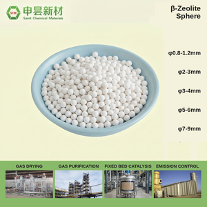 Catalyseur de dénitrification NH3-SCR à base de zéolite bêta sphérique hydrothermiquement stable, <span class=keywords><strong>tamis</strong></span> moléculaire Fe-Bêta pour le traitement des gaz industriels - Product Image 1