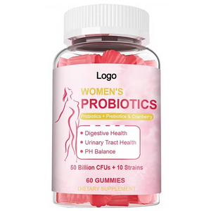 Probiotici in caramelle gommose per donne adulte, prebiotici, 50 miliardi di CFU, 10 ceppi, senza glutine, integratore naturale per l'equilibrio del pH digestivo - Product Image 4