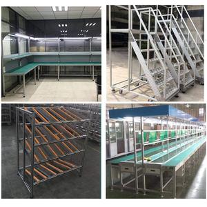 <span class=keywords><strong>Tube</strong></span> <span class=keywords><strong>carré</strong></span> en aluminium à grain de bois et revêtement mural - Système de plafond, de cloison et de grille sur mesure - Profil en alliage - Product Image 3