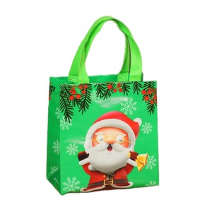 Tái Sử Dụng Bao Bì Không Thấm Nước Giáng Sinh Rpet PP Quà Tặng Tote Túi <span class=keywords><strong>Polypropylene</strong></span> Nhiều Lớp Không Dệt Mua Sắm Túi Với Biểu Tượng Tùy Chỉnh - Product Image 5