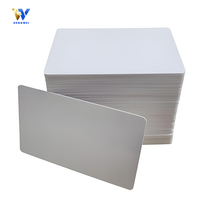 Carte de visite PVC vierge imprimable de haute qualité avec puce RFID F08 13,56 MHz, étanche, format CR80, neuve, pour hôtels et contrôle d'accès