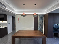 XCP64246 Lustre en métal design moderne Suspension colorée en forme de fleur pour l'éclairage intérieur de la maison