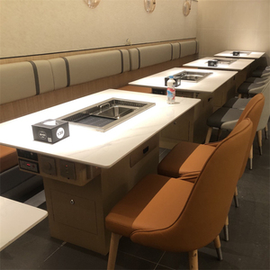 CE chứng nhận lẩu xoay bàn ăn không khói thịt nướng và lẩu bảng cho xinglunduo - Product Image 3