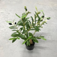 Mini oliviers artificiels en pot de haute qualité pour la décoration intérieure