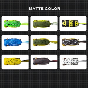 Hunthouse เหยื่อ<span class=keywords><strong>ตก</strong></span><span class=keywords><strong>ปลา</strong></span>รูปกบกระโดดทำจากพีวีซีเทียมขนาด60มม. 15กรัมเหยื่อ<span class=keywords><strong>ตก</strong></span><span class=keywords><strong>ปลา</strong></span>แบบกบยางกลวงพร้อมตะขอคู่ - Product Image 5