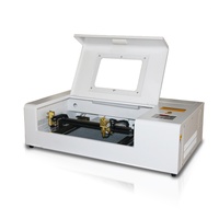 Machine de gravure et de découpe laser CO2 mini 3020 300*200mm pour acrylique, bois, caoutchouc, pierre, papier, refroidie par eau, CNC haute performance