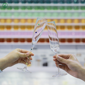 High Quality Luxury <strong>Clear</strong> Wedding Goblet for <strong>Champagne</strong> <strong>Flutes</strong> Custom Logo Business Christmas Wine Glasses - Product Image 2