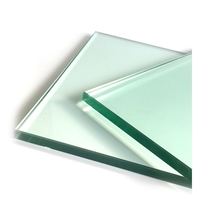 Ventes en gros de plaques de verre transparentes pour fenêtres et portes, verre flotté clair trempé pour la construction, 3 mm à 12 mm
