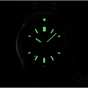 Reloj de Hombre San Martin SN0007-G-JS, Cronógrafo de 40 mm, Diseño Elegante y Lujoso, Movimiento Mecánico Manual Seagull ST, Cristal de Zafiro, 10 Bar, Luminoso - Product Image 4
