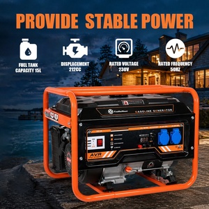 TieKeHan 2kw 2.2kw Mini Recoil/ Electric Start Gasoline <b>Generator</b> 2200w Petrol <b>Generator</b> Conventional Gasoline <b>Generator</b> - Product Image 6
