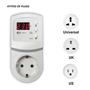 Pantalla digital Refrigerador <span class=keywords><strong>Protector</strong></span> de voltaje Enchufe sobre carga Protección de bajo voltaje <span class=keywords><strong>Protector</strong></span> de voltaje - Product Image 4