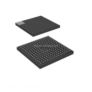 Componentes Electrónicos, Canal de Fabricante, STM32F746NEH6, Microcontrolador Integrado 216 TFBGA, MCU de 32 Bits, 512 KB FLSH, 216TFBGA - Product Image 1