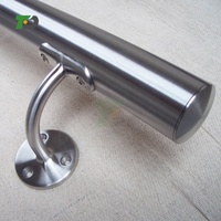 Système de garde-corps en verre en aluminium pour escalier intérieur DF avec supports de support de pierre en PVC en acier inoxydable accessoires conception de main courante