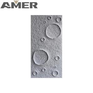 Amer OEM Vente en gros Panneaux muraux 3D légers en PU imitation pierre, revêtement mural finition champignon, <span class=keywords><strong>prix</strong></span> abordable - Product Image 1