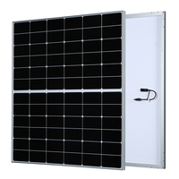 Panneau solaire HPBC 200W 300W monocristallin tout noir, module rigide haute efficacité, éco-responsable pour système hors réseau, camping-car, marine