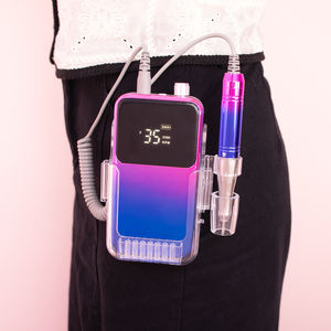 2025 düşük adedi taşınabilir matkap tırnak akülü E dosya güçlü profesyonel şarj edilebilir tırnak matkap makinesi 35000 RPM - Product Image 4