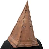 Masque de tête de pyramide silencieuse et effrayante de Silent Hill, Bogeyman, Red Pyramid Thing, masque intégral en latex, costume de fête d'Halloween