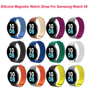 Correa de silicona magnética de 20mm para <span class=keywords><strong>Samsung</strong></span> Galaxy Watch <span class=keywords><strong>4</strong></span> 44mm 40mm <span class=keywords><strong>Smartwatch</strong></span> Sport Bracelet Galaxy Watch 5 <span class=keywords><strong>Classic</strong></span> 46mm <span class=keywords><strong>42mm</strong></span> - Product Image 3