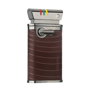 Classic Retro Rocker Arm Kerosene Oil Lighter Metal Refillable Brown Cigarette Lighter <b>for</b> <b>Presents</b> - Product Image 5
