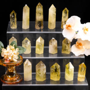 Großer natürlicher Citrin turm Große natürliche Heilung sener gie Stein kristall turm punkts täbe - Product Image 1