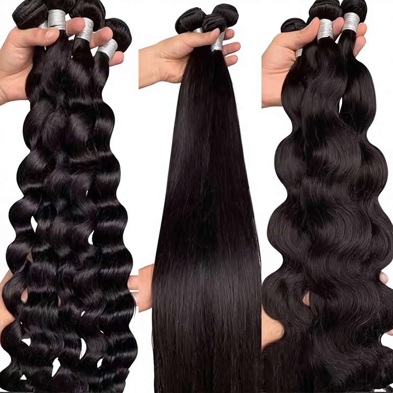 Brazilian Virgin Afro Kinky Bulk Hair