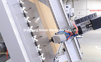 Machine de fraisage CNC verticale à 3 axes de haute précision V2151 avec PLC et moteur servo pour panneaux en PVC, acrylique, bois, composite et acier