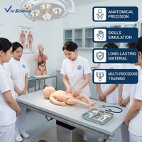 Modelo de Simulación de Acceso Venoso Infantil de Cuerpo Completo con Vasos Capilares y de Extremidades para Entrenamiento de Habilidades de Enfermería CE/ISO/ROHS/CNAS