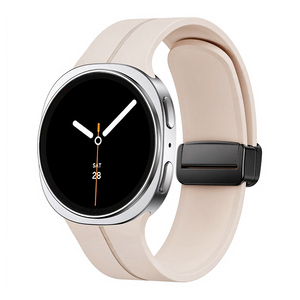 Replacement Magnetic Buckle <b>Silicone</b> <b>Watch</b> Band for Samsung Galaxy Watch9/Watch8/8 Classic - Product Image 1