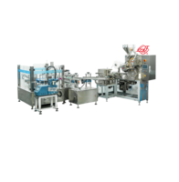 Kantong teh bersegel panas otomatis kemasan dan garis cartoning cerdas garis produksi cartoning