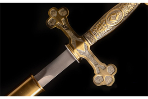 Style européen 84cm 1kg épée croisée pour Cosplay Collection épée jouet populaire - Product Image 3