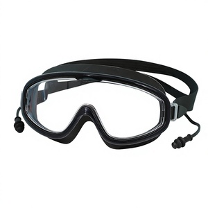 Lunettes de <span class=keywords><strong>natation</strong></span> pour femmes avec logo personnalisé, haute définition, anti-buée, étanches, à grande monture, vente en gros en sachet OPP - Product Image 4