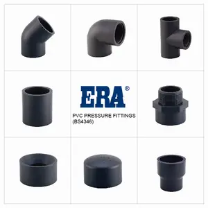 Conexión de tubería de presión de PVC/UPVC de plástico ERA/Junta BS4346 casquillo reductor/anillo con certificado KITEMARK