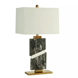Modern Design <b>Silver</b> Metal Chain Switch Hotel Table <b>Lamp</b> Brush Nickel Body E26 Bulb Iron Made for Lobby Guest Rooms AC Powered - Product Image 4