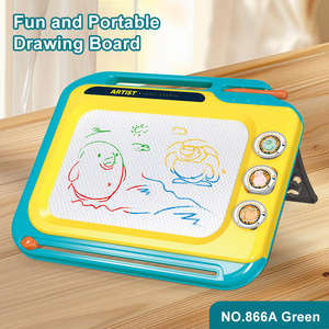 Planche à dessin Magnétique Tableau d'écriture Couleur Enfants Jouets pour Garçons et Filles Bébé Graffiti Board Magnet Game - Product Image 3