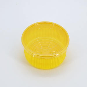 Caixa de Refeição Portátil e Durável em Plástico <span class=keywords><strong>PET</strong></span> Resistente a Baixas Temperaturas, Recipiente Médio para Alimentos com Espessura Personalizável e Logotipo - Product Image 4