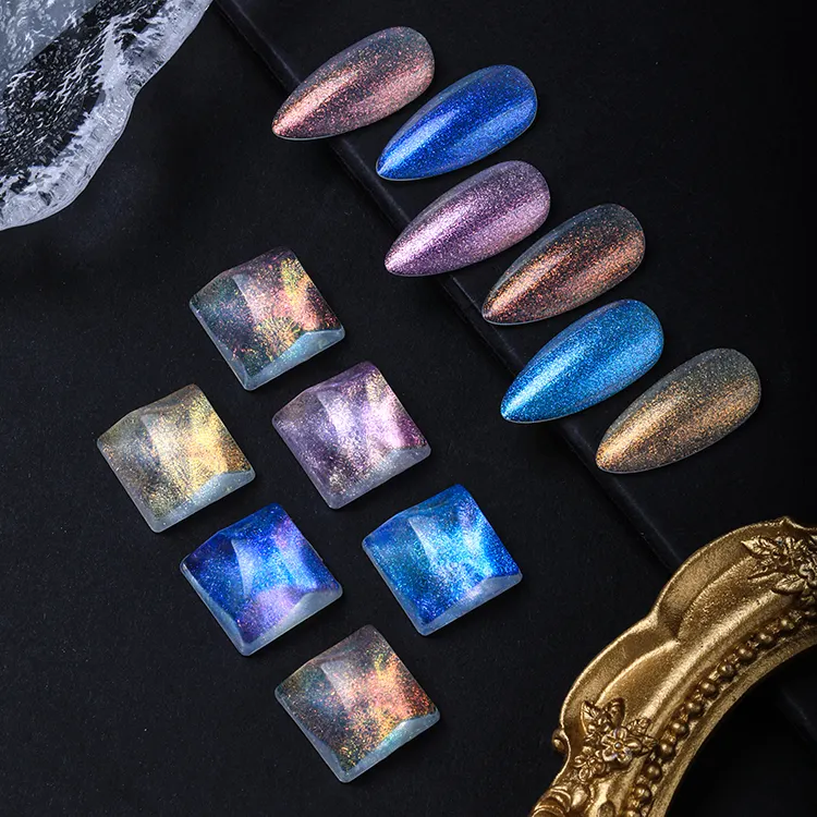 Juego de esmalte de uñas de Gel de moda 6 PCS 10ml Shimmer Glitter Soak Off Gel Barniz UV Gel Kit de esmalte de uñas