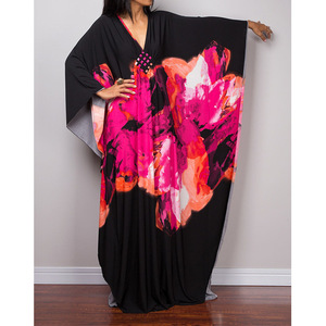 Custom African Women Robe Wear Casual Tie Dye Ladies <strong>Kimono</strong> Beach Ware <strong>Cover</strong> <strong>up</strong> Swimwear Bikini Maxi Dress for Women - Product Image 6