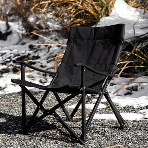 Chaise pliante légère en alliage d'aluminium, personnalisable, portable, pour extérieur, gym, plage, camping, repas, randonnée, populaire et abordable - Product Image 4