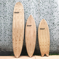 Planche de surf longboard en époxy de haute qualité OEM 9'0, en fibre de verre teintée, pour le surf