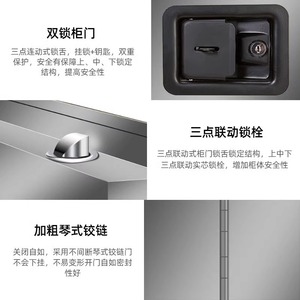 Stainless Steel Explosion Proof <b>Cabinet</b> 1092x460x1650mm <b>Lockable</b> Chemical <b>Storage</b> For Flammable Liquids Industrial Use - Product Image 4